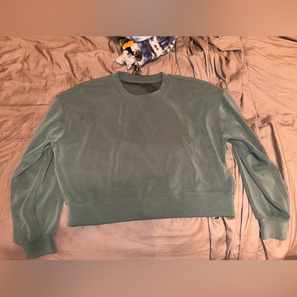 Lululemon Softstreme Perfectly Oversized Cropped Crew